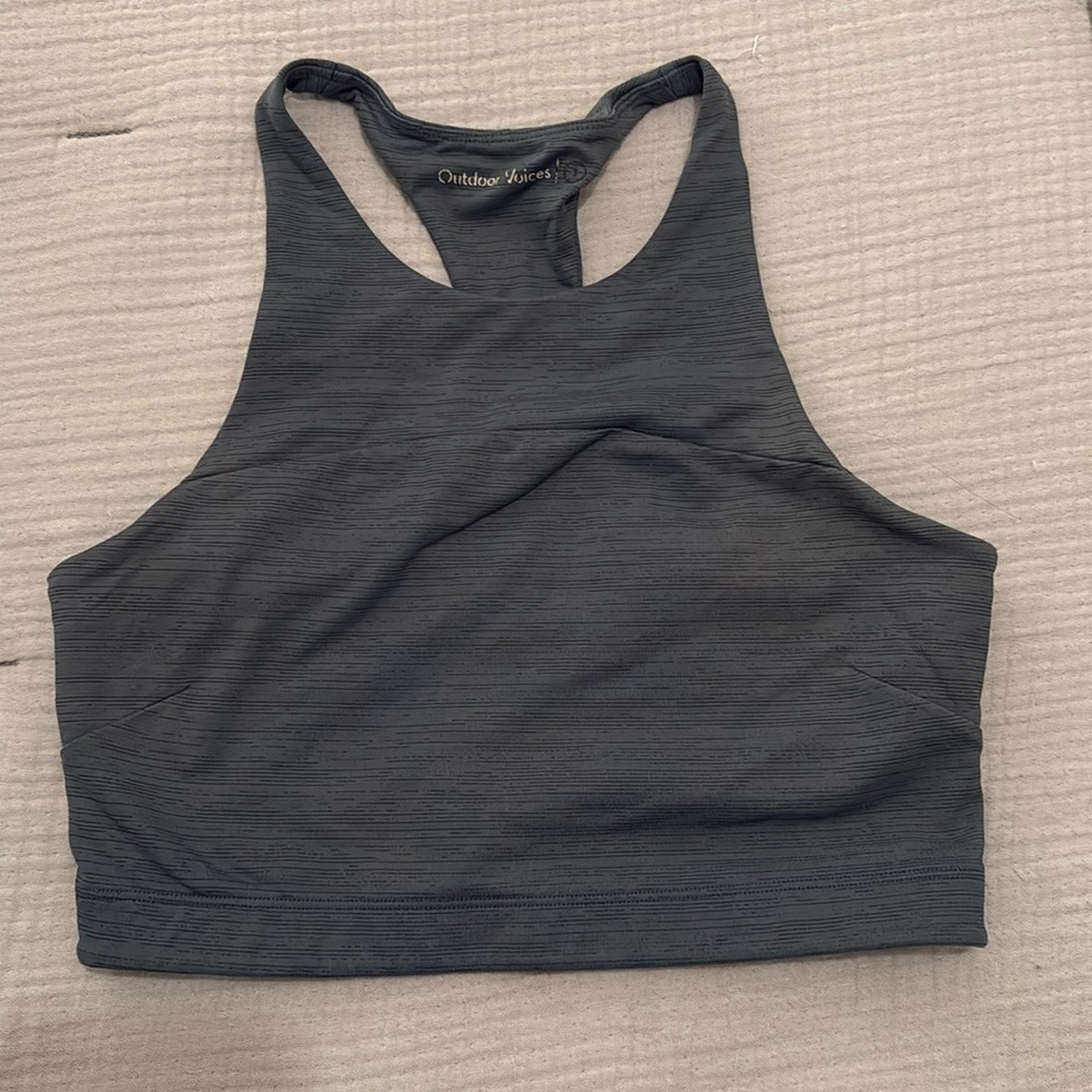 Outdoor Voices Tech Sweat Crop | Size Small